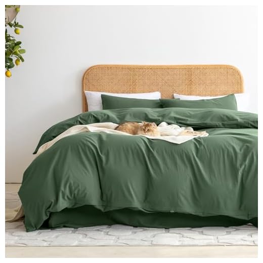 Ventidora Duvet Cover Set 100% Organic Washed Cotton Linen-Like Texture 3 Piece Bedding Set Queen Size ,1200 Thread Count Luxury Soft and Comfortable,with Corner Ties(1 Duvet Cover+2 Pillowcases)