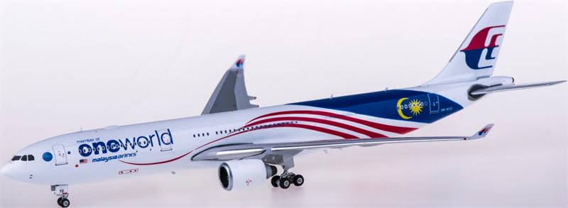 Modèle réduit Airbus A330-300 Malaysia Airlines 1:400 cadeau idéal pour pilote et passionné