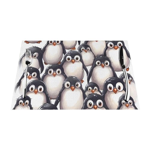 Sets de table pingouins mignons pour réveiller votre cuisine