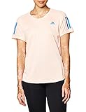 Detalles reflectantes adidas Own The Run tee Camiseta, Mujer, corneb/azurea, 2XS
