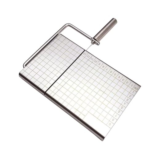 LIFKOME Trancheuse à Fromage Fil Acier Inoxydable Robuste Coupe Fromage et Jambon avec Épaisseur Uniforme Outil Multifonction pour Cuisine Domestique
