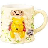 ディズニー 「 くまのプーさん 」 ラビットハウスハプニング マグカップ 約260ml 約径11×9cm 食器 雑貨 プーさん グッズ 誕生日プレゼント 茶色 san4528