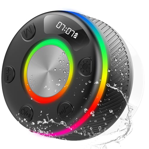 Bluetooth Shower Speaker, Stocking Stuffers Portable...