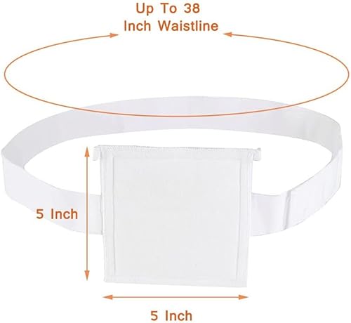 Miniatura 2 de Suministros de tubo de PEG - Juego de cinturón y soporte para tubo de alimentación elástico para adultos y mujeres - Accesorios para ostomía -