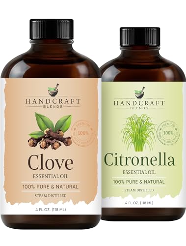 Set Handcraft Blends Spicy Shield: Aceites esenciales de Citronela y Clavo
