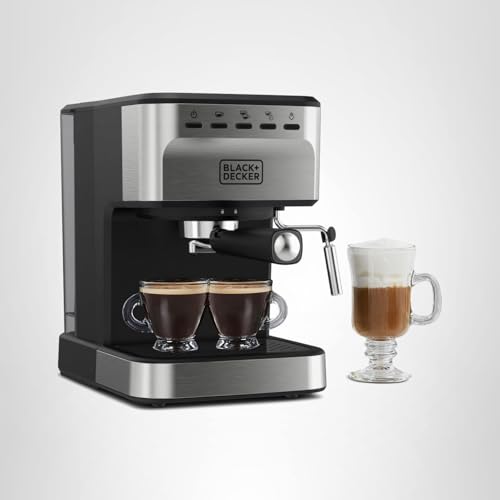 Black+Decker Semi-Automatic 15-Bar Espresso Maker thumbnail 10