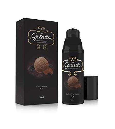 Gel Lubrificante Beijável Gelatto Dulce de Latte 30ml