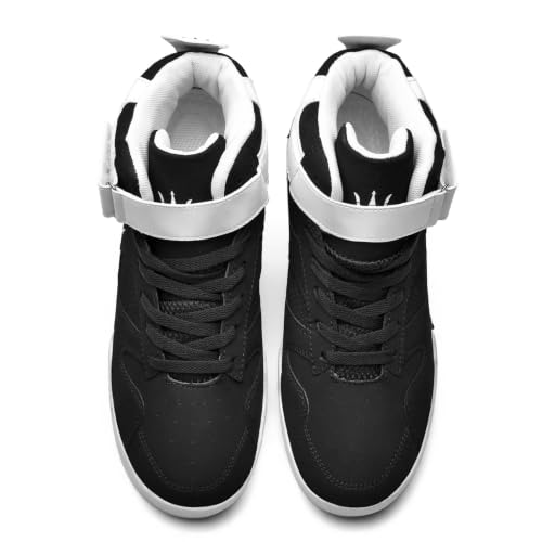 Image of Men's High Top Breathable Leather Street Sneakers