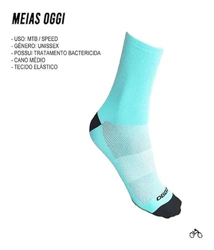 MEIA OGGI - (Tiffany/Preto, 35/39)