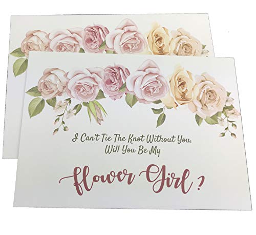 Cartes de demande en mariage uniques, lot de 16 enveloppes pour émouvoir vos demoiselles d'honneur
