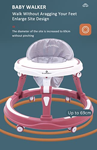 StarAndDaisy-360-Baby-Walker-Adjustable-Height-Multi-Function-Anti-Rollover-Folding-Walker-with-Height-Adjustable-6-18-Months-Male-and-Female-Baby-Walker-Blue