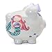 Child to Cherish Ceramic Piggy Bank for Girls, Mermaid