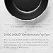 De Buyer CHOC INDUCTION Nonstick Fry Pan - 11” - 5-Layer PTFE Coating - Warp & Scratch Resistant - Made in France