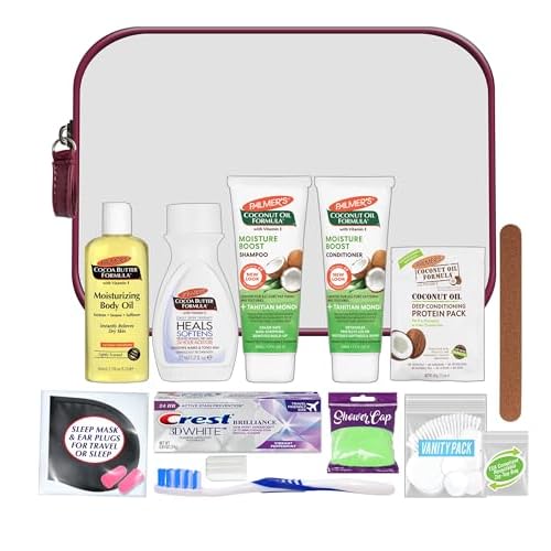 Convenience Kits International Women’s 15 Pc Kit Featuring: Palmer’s Hair, Face & Body Travel-size Products