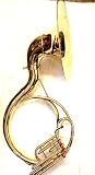 IM INDIAN HANDMADE BRASS FINISH 4 VALVE SOUSAPHONE BRASS MADE TUBA MOUTH PIECE WITH BAG