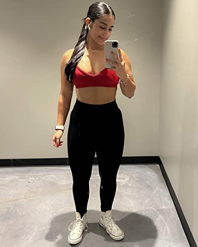 Image of AUROLA Mercury Workout Sports Bras Women Athletic Removable Padded Backless Strapy Minimal Crop Top