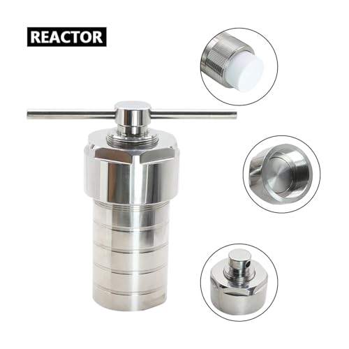 Autoclave de síntesis hidrotermal de 150ml para laboratorio de química 6