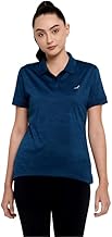 AMERICAN CREW Women's Polo Collar Active Wear Tshirts with Moisture Management