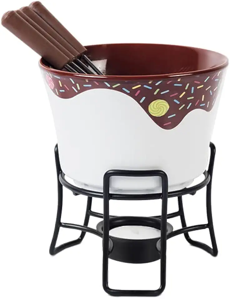 CONJUNTO P/FONDUE 7PCS-CHO