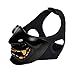 Outry Half Face Mask - Lower Face Protective Tactical Mask for Airsoft/Paintball/BB Gun/CS Game/Hunting/Shooting, Ideal Mask for Halloween, Cosplay, Costume Party and Movie Prop (Black)