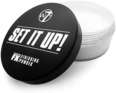 W7 Set It Up Loose Setting Powder - Weightless Translucent Blurring Powder For All Skin Tones