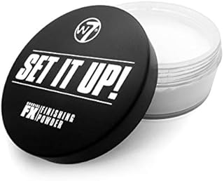 W7 Set It Up Loose Setting Powder - Weightless Translucent Blurring Powder For All Skin Tones