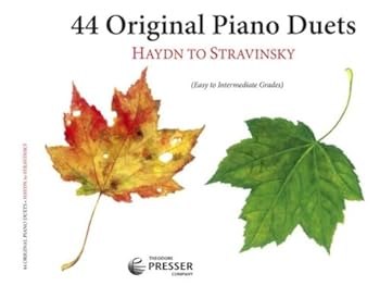 Paperback 44 Original Piano duets Book