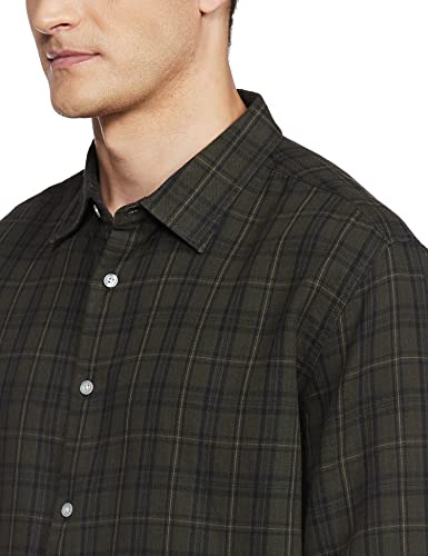 Image of Marks & Spencer Mens Solid Polyester Blend Collared Neck Regular Fit Easy Iron Shirt (Pack of 2)