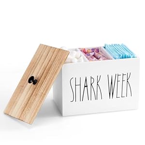 Tampon Holder for Bathroom, Shark W...