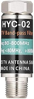 LTE Filter Improves Digital HDTV Antenna Signals,ALHXGUSLO TV Signal Band Pass Filter