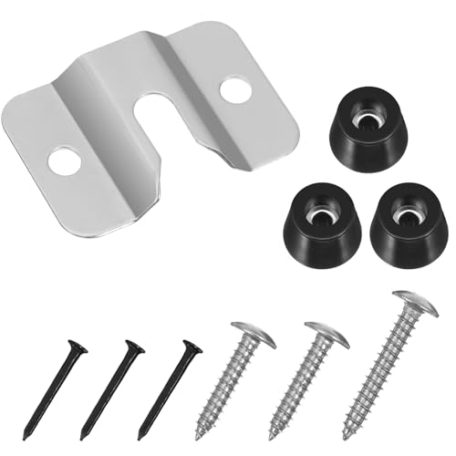 Portable Dartboard Mounting Bracket Kit, Includes Screws, Nails and Stabilisers, Dartgames Accessories for Wall, Board Holder Hanger Screw Hook Set for Hanging Dartboard