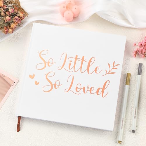 Humyoun So Little So Loved Baby Shower Guest Book Decorations