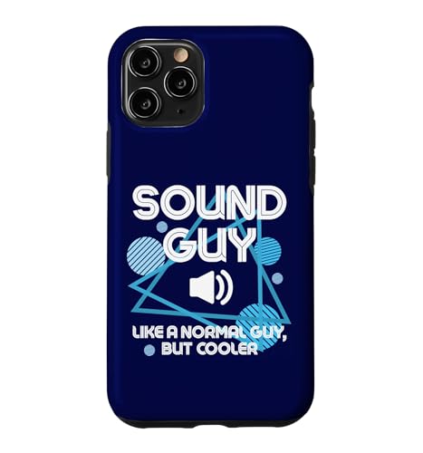 Sound Guy Like a Normal Guy But Cooler �I�[�f�B�I�G���W�j�A�����O �X�}�z�P�[�X iPhone 11 Pro �p