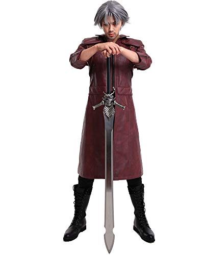 Cosplay.fm Men's Game Cosplay Costume Pu Leather Jacket