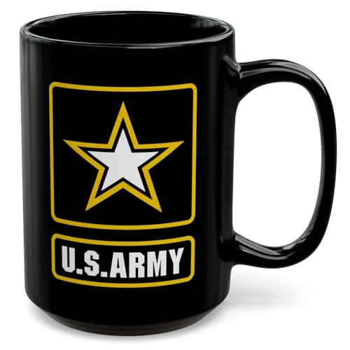 Taza de café U.S. Army negra 15 oz miniatura 2