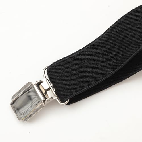 Tirantes ajustables para pantalones con clips de alta sujeción y correas elásticas Mipcase 3