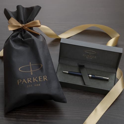 PARKER パーカー ボールペン ソネット ブルーラッカーCT 中字 油性 ブランドロゴ付きラッピング袋 ギフトボックス入り ギフト プレゼント 高級 公式 正規輸入品 1950889 V3