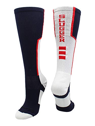 MadSportsStuff Slugger Over the Calf Baseball Socks