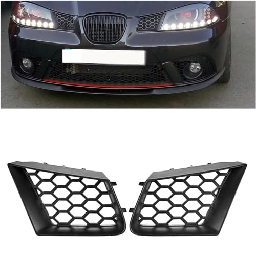 Parrilla para SEAT Ibiza 6L de plástico resistente en negro mate, sustitución directa y duradera 2
