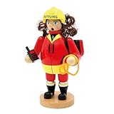 Dekohelden24 Ahumador de Madera como paramédico/médico de Emergencia, 10,5 x 8 x 19,5 cm.