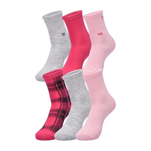 GAP Girls Crew Socks, Multi-pack Kids Socks, Soft & Stretchy, Comfortable