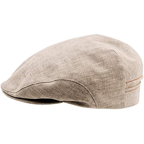 Boina Inglesa Hombre Gorra Gatsby Golf Gorra Beige Cover