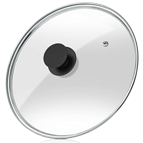 Wadaza Pan Lid 13 Inch - Tempered Glass Pot Lid