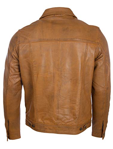 Aviatrix Giacca Classica Harrington Uomo in Vera