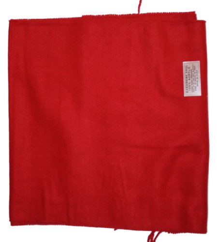 LibbySue--Solid Color Cashmere Feel Winter Scarf in Classic Red3