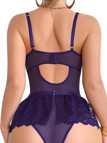 Image of Foxiny Sexy Lingerie Set 3 Piece Women Corset Bodysuit