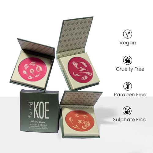 Image of Marbled Blush | Cream to Powder Blush Plus Highlighter | Old Fashioned | Bronzy Touch For A Sun-Kissed Look | Long Lasting | All Skin Types