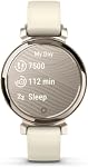 Garmin Lily 2, Small and Stylish Smartwatch, Hidden Display, Patterned Lens, Up to 5 Days Battery Life, Coconut
