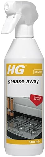 3 x HG Grease Away 500 ml – is a Grease Remover Kitchen Cleaning Product which Works on All Surfaces