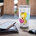 The Simpsons Maggie Simpson Cute Heart Bee Valentine’s Day Stainless Steel Insulated Tumbler
